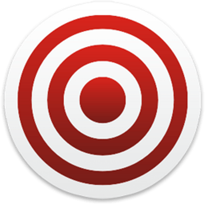 Red White Target - Preview (400x400), Png Download