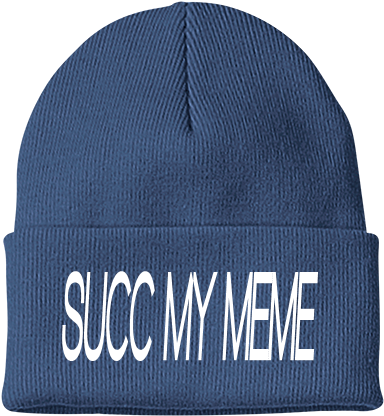 Succ My Meme - Knit Cap (450x450), Png Download