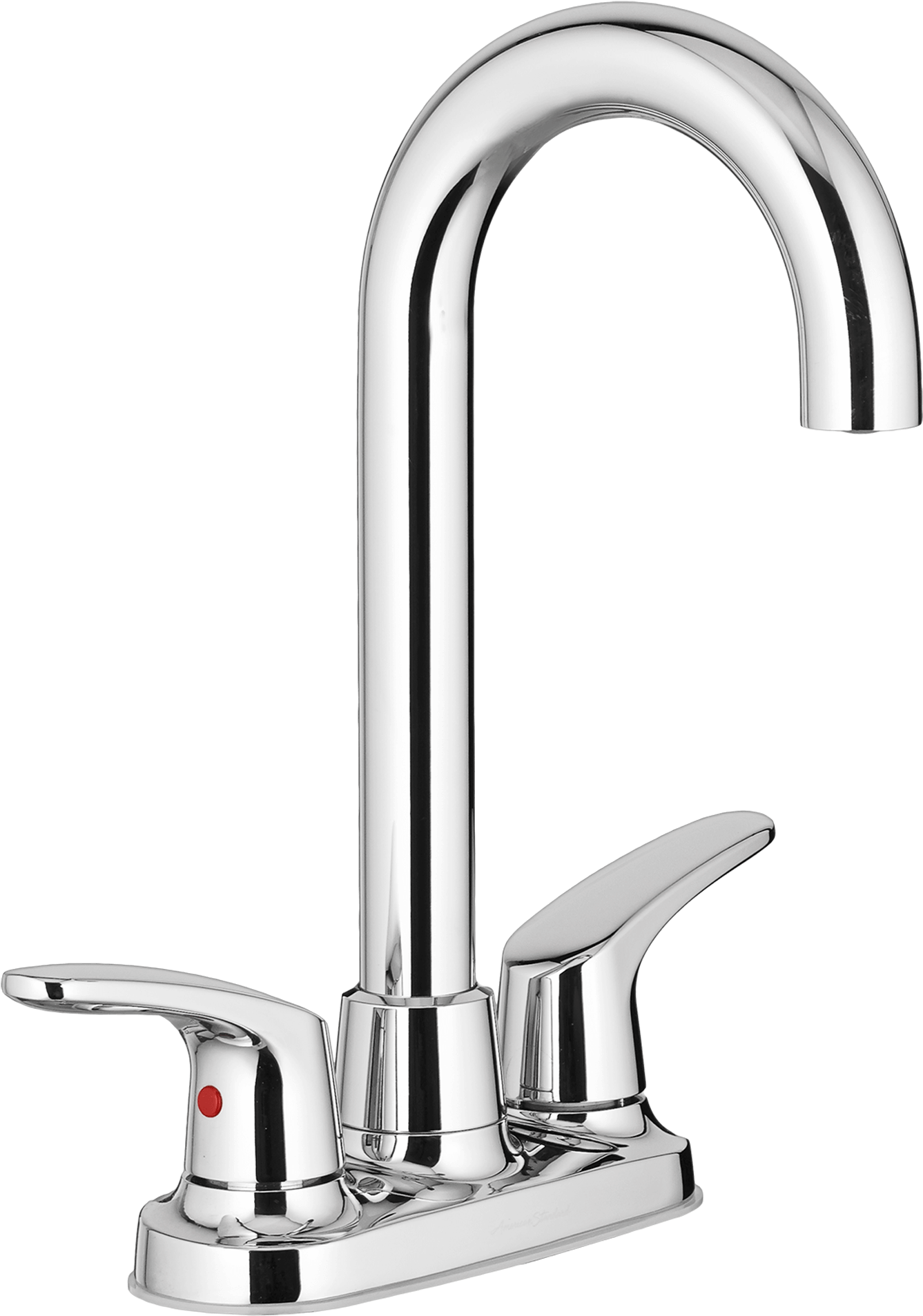 American Standard Colony Pro Bar Sink Faucet - American Standard 7074.400.002 Colony Pro Brass 2-lever (2000x2000), Png Download