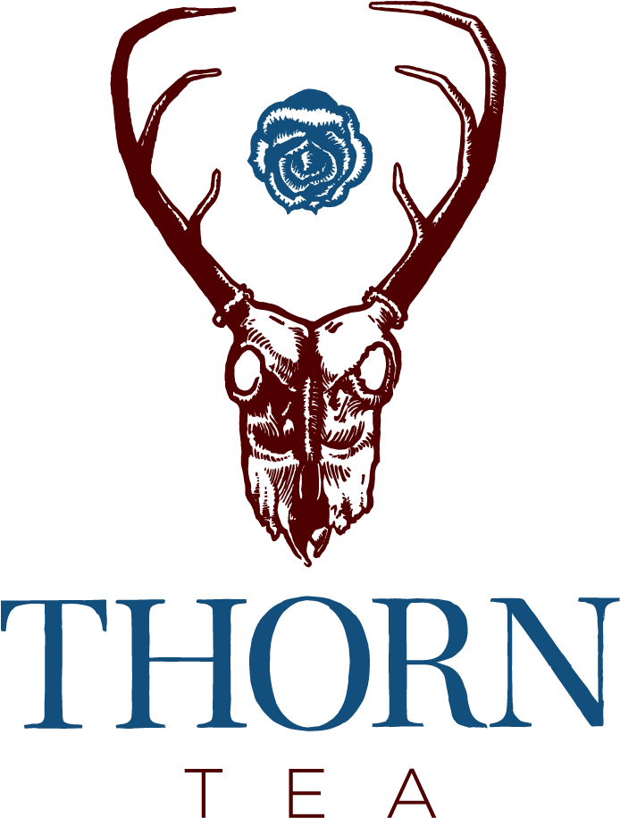 Thorn Tea Logo Vertical Large Copy (900x1000), Png Download