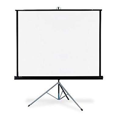 Parent Directory - Quartet Portable Tripod Projection Screen; 50'' H X (1116x408), Png Download