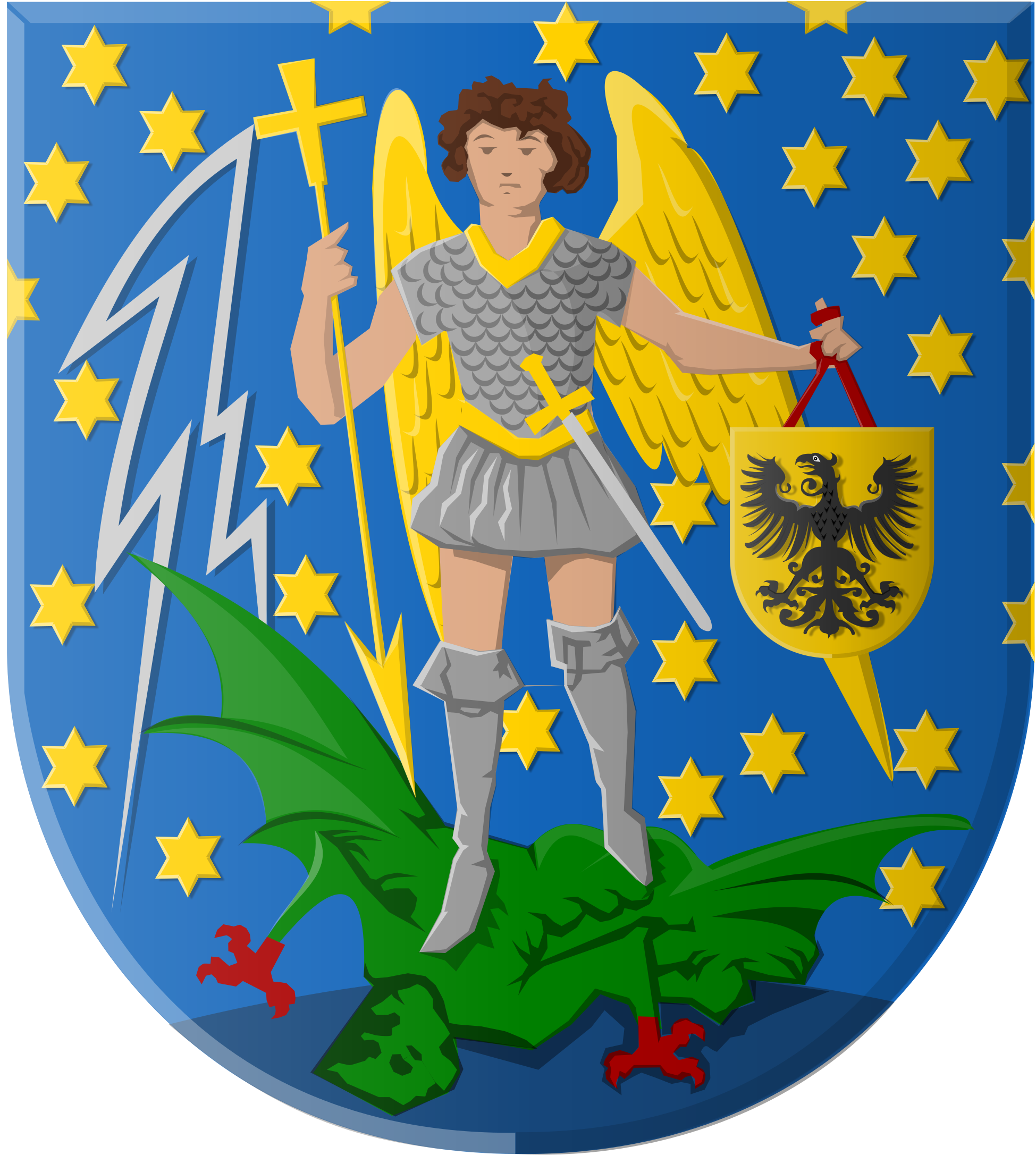 Open - Het Wapen Van Thorn (2000x2262), Png Download