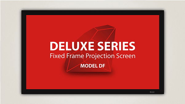 Severtson Deluxe Series Fixed Frame Commercial Projector - Campagna Contro Il Fumo (600x600), Png Download