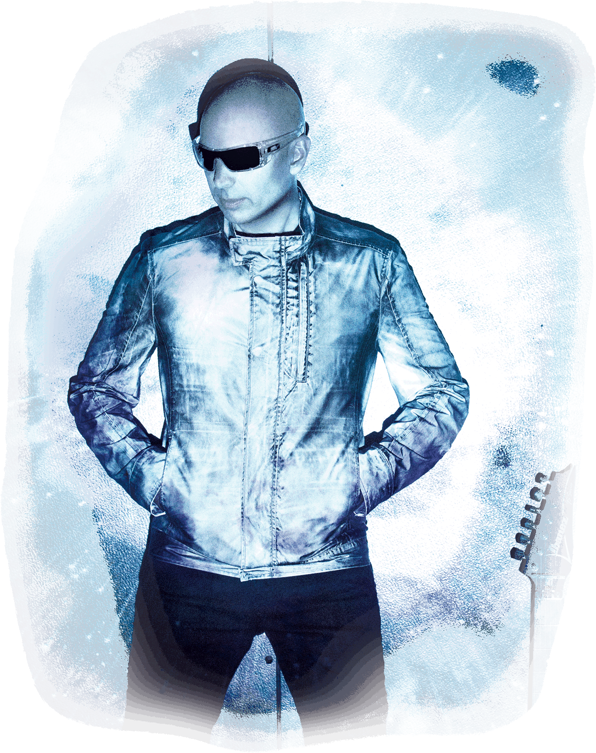 Satch Is Back - Joe Satriani Shockwave Supernova (1201x1548), Png Download