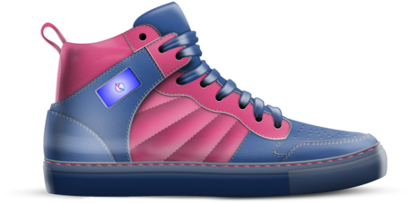 Design Combo - Dunk - All Red Lil Pump Shoes (500x500), Png Download