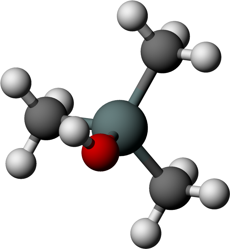 Trimethylsilanol (1000x974), Png Download