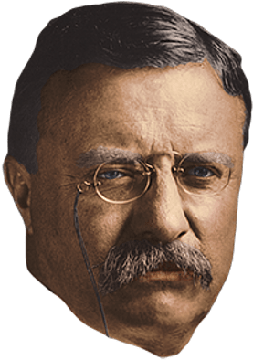 Theodore Roosevelt (400x400), Png Download
