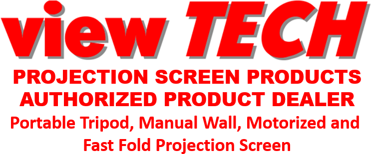 Viewtech Projection Screen - Graphic Design (755x335), Png Download
