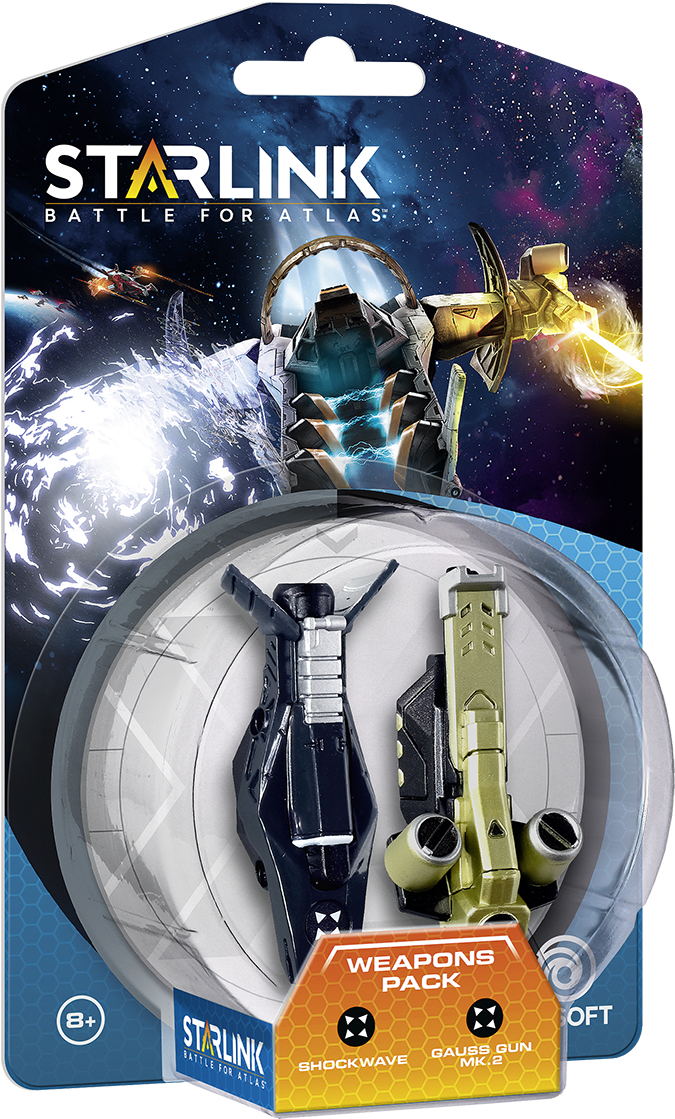 Buy Starlink Weapon Pack Shockwave & Gauss Gun Mk - Lance Starlink (800x1186), Png Download