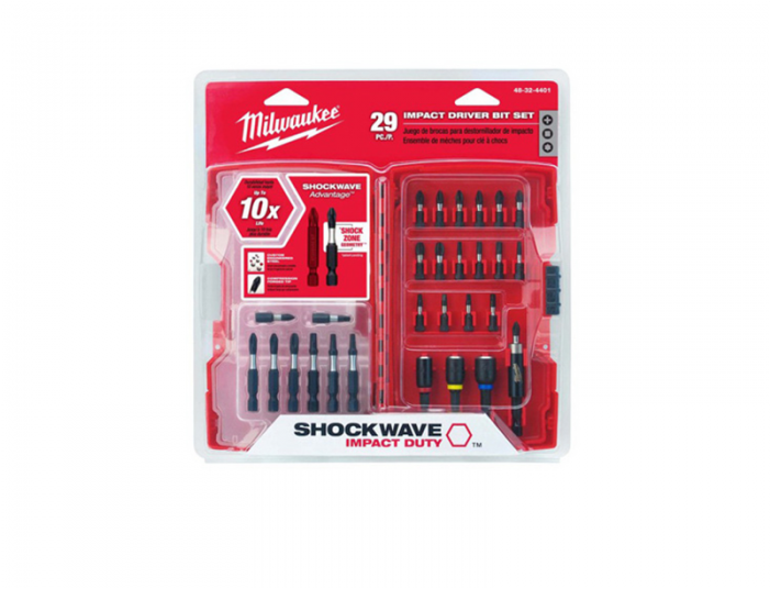 Milwaukee Tools Driver Bit Set - Milwaukee 48324403 18piece Shockwave Impact Driver (700x700), Png Download
