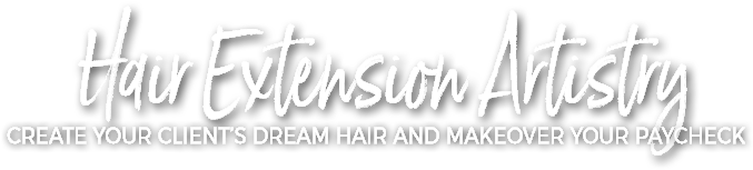Hair Extension Artistry Logo Main - Graphics (798x217), Png Download