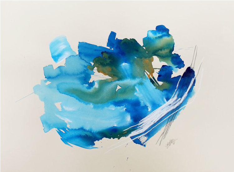 Bayside Summer Original Painting On Chairish - Visual Arts (833x612), Png Download