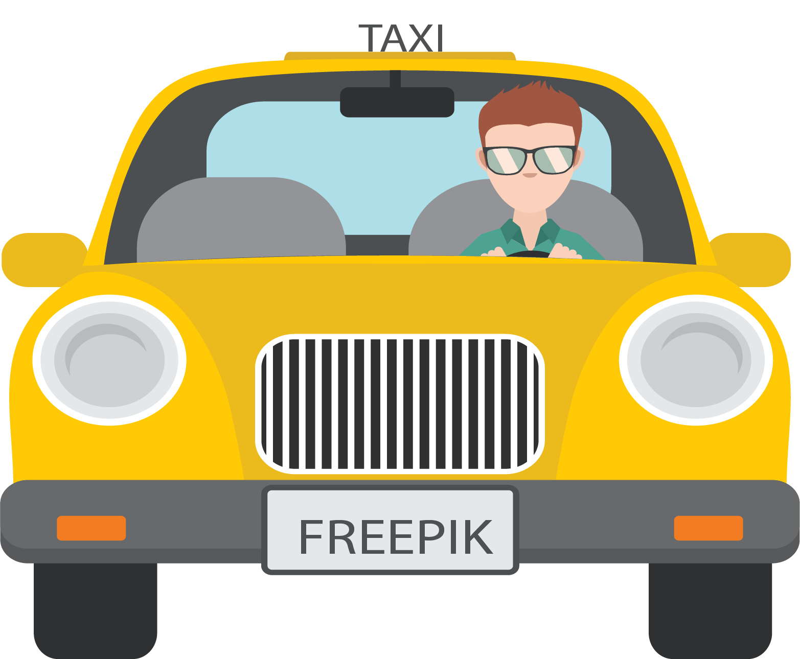 Share This Article - Taxicab (1565x1290), Png Download