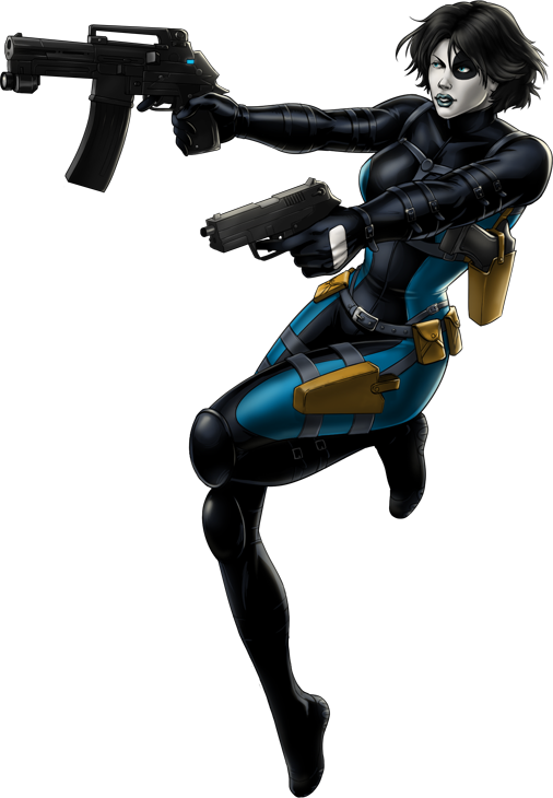 Domino - Marvel Domino X Force (506x730), Png Download