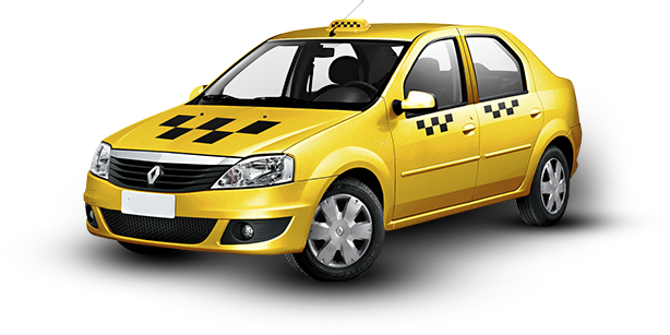 Taxi .png (614x307), Png Download