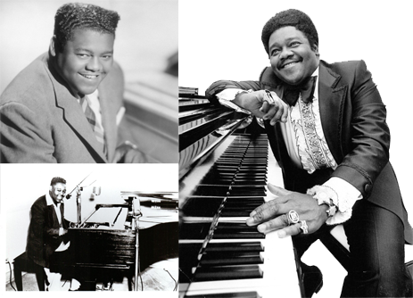 Fats Domino - Fats Domino Black And White (463x334), Png Download