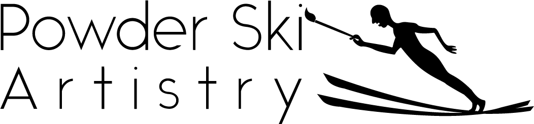 Powder Ski Artistry - Architektur Und Handwerk (1052x245), Png Download