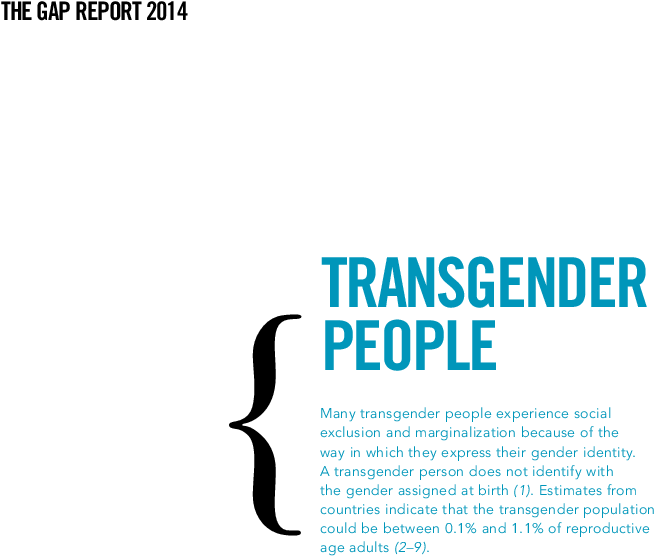 A Transgender Person Does Not Identify With The Gender - Joint United Nations Programme On Hiv/aids (761x1076), Png Download