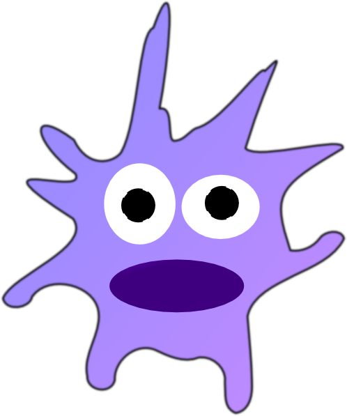 Vector Transparent Cartoon Dendritic Cell Clip Art - Antigen Clipart (498x597), Png Download