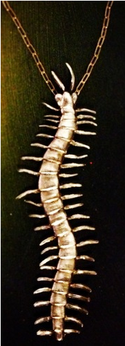 Centipede Necklace (500x500), Png Download