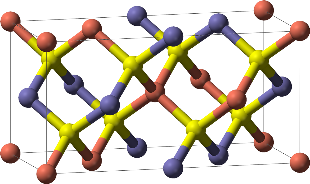 {{pd-self}} Category - Chalcopyrite Crystal Structure (1100x693), Png Download