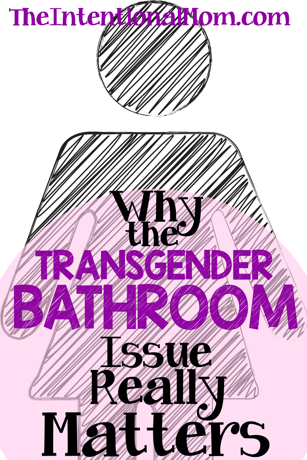 Transgender Bathroom - Transgender (1000x1500), Png Download