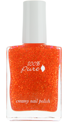 100% Pure Creamy Nail Polish - Pepper (513x514), Png Download