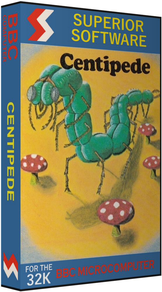 Centipede - Box - Front Centipede - Box - 3d - Caterpillar (580x1020), Png Download