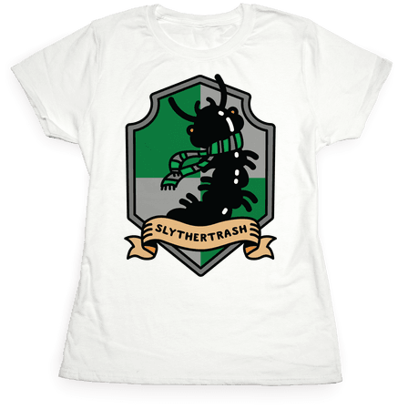 Slythertrash Centipede Womens T-shirt - T-shirt (484x484), Png Download
