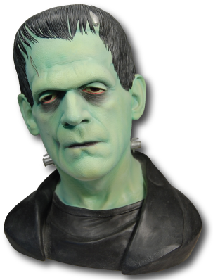 Bust & Portraits - Boris Karloff Frankenstein Png (400x400), Png Download