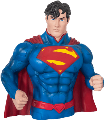1xmarvel Bust Bank Loki - Monogram Superman New 52 Action Figure Bust (415x415), Png Download