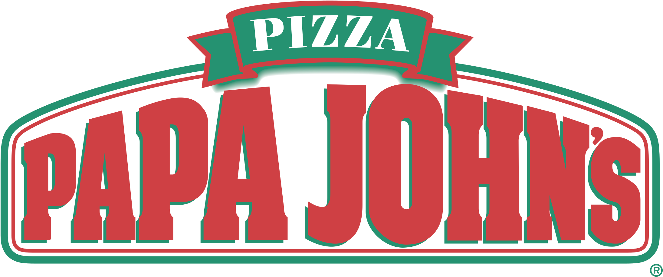 Papa John's Pizza Logo Png Transparent - Papa Johns Logo Png (2400x2400), Png Download