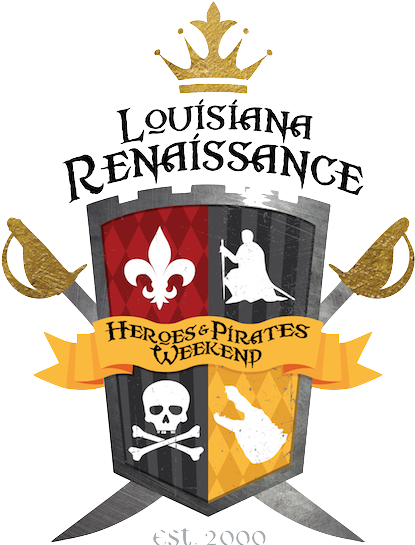 Png Black And White Download Louisiana Clipart Themed - Louisiana Renaissance Festival (373x480), Png Download