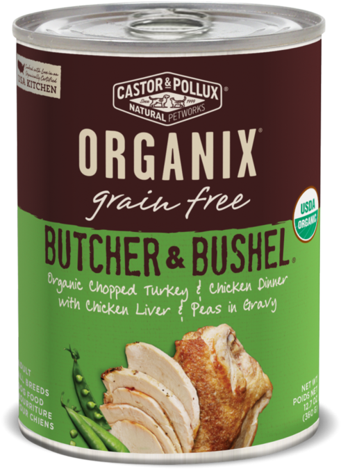 Castor And Pollux Organix Butcher And Bushel Organic - Castor & Pollux Organix Butcher & Bushel Logo (700x700), Png Download
