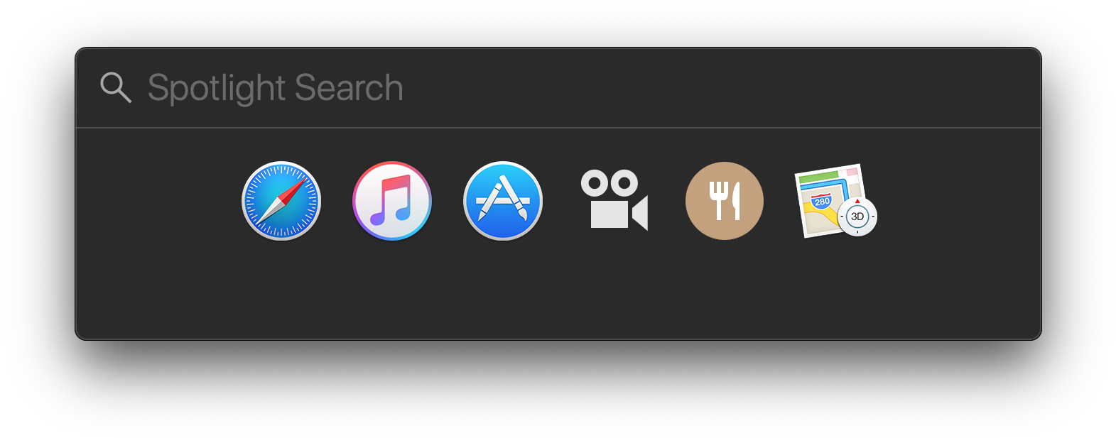 App Store Icon On Spotlight On Mojave Is Still The - App Store (1584x636), Png Download