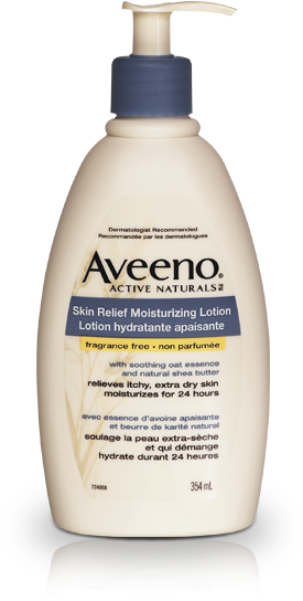 Aveeno Skin Relief Moisturizing Lotion // Elaine Loves - Aveeno Moisturising Lotion (450x585), Png Download
