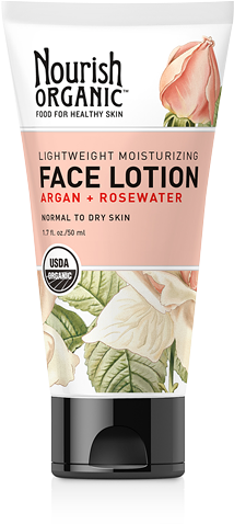 Lightweight Moisturizing Organic Face Lotion - Nourish - Organic Lightweight Moisturizing Face Lotion (423x573), Png Download