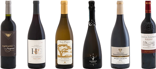 2014fallwinescomposite - Sea Pines Vineyard Chardonnay, Russian River Valley (525x239), Png Download