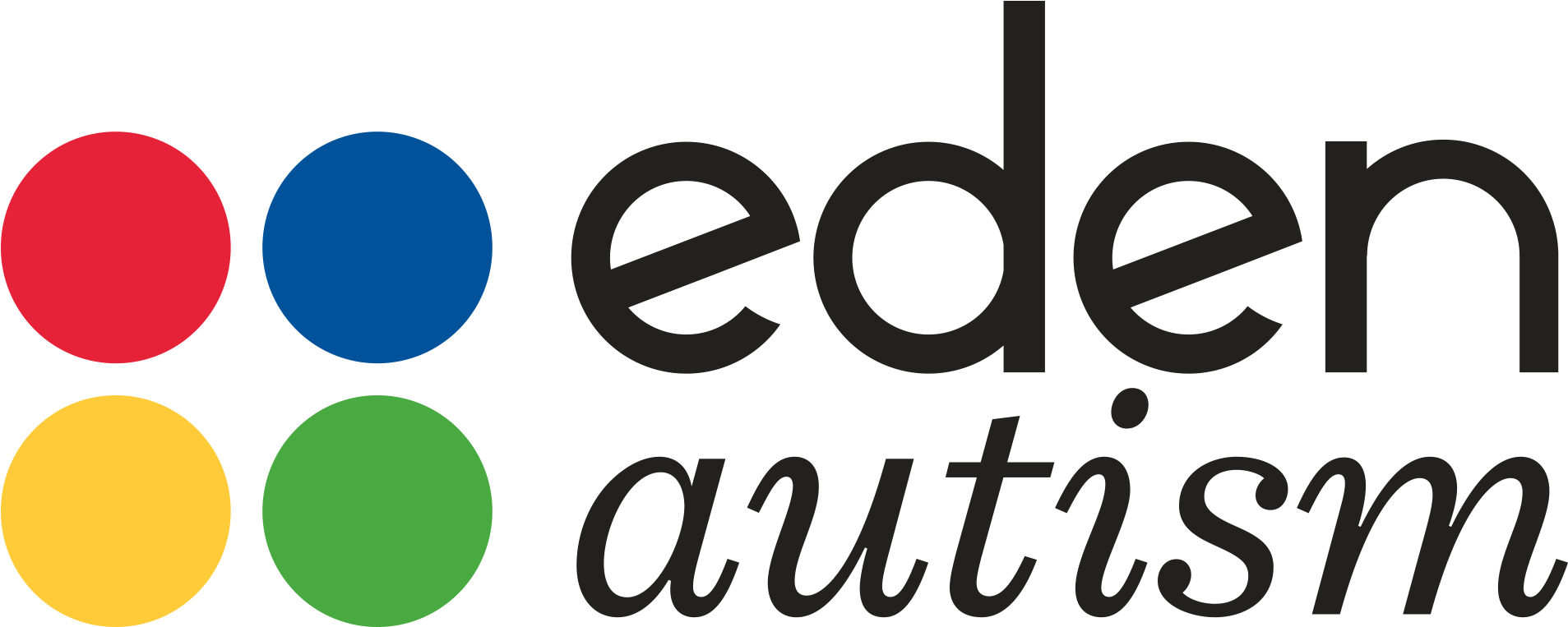 Eden Autism Services Eden Autism Services - Eden Autism Logo (2000x864), Png Download