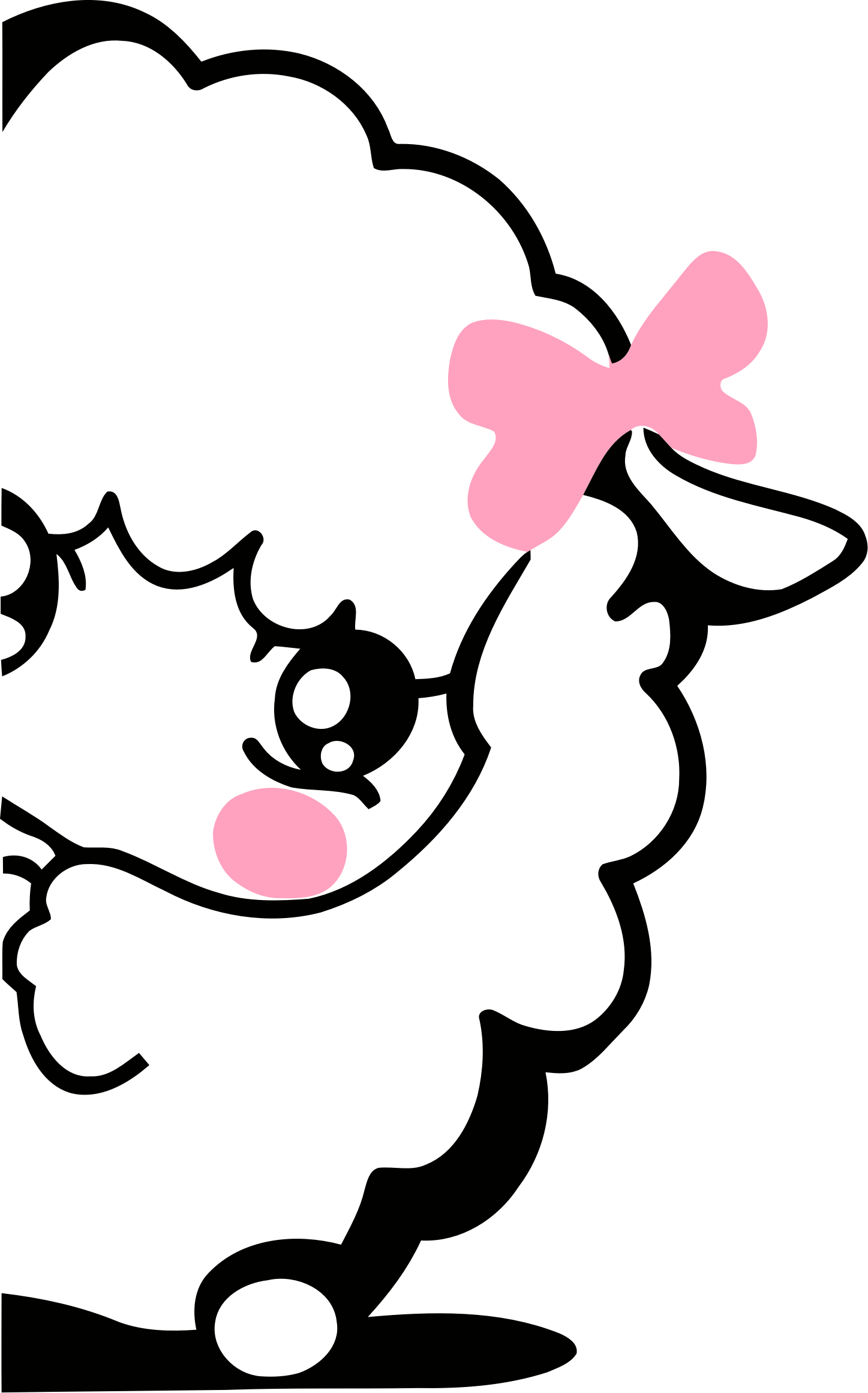 This Free Icons Png Design Of Shy Lamb Icon (1447x2320), Png Download