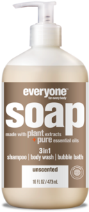 3 In 1 Soap Unscented - Eo Products Everyone Hand Soap (480x480), Png Download