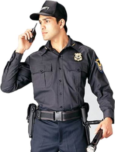 Security Guard Services - Security Guard Png (378x500), Png Download