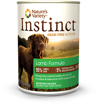 Inorig Can Dog Lamb 13oz - Nature's Variety Instinct Duck - Canned Dog Food - (400x419), Png Download