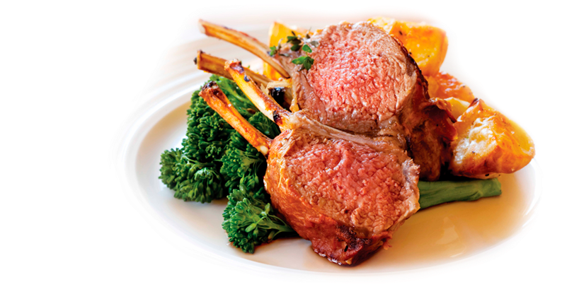 Premium Lamb - Lamb Food Png (1040x415), Png Download