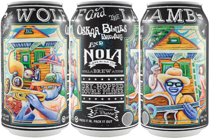 The Wolf And The Lamb - Oskar Blues Brewery (800x518), Png Download