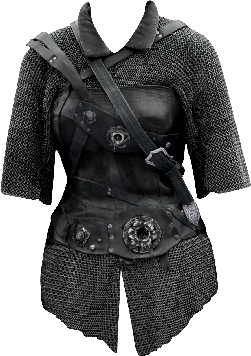 Chainmail - Polyvore Viking Outfits (905x1242), Png Download