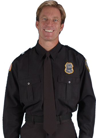 Industrial Guard Services - Police Officer (1100x510), Png Download