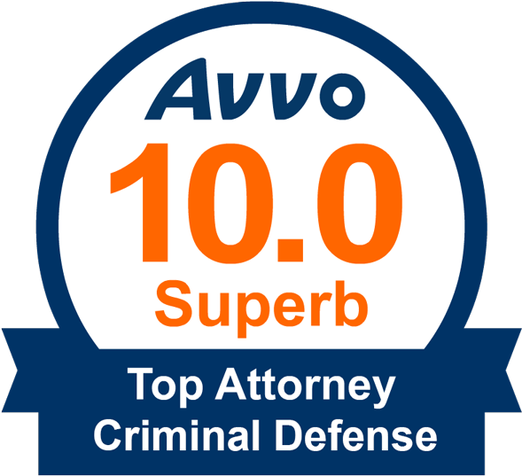 Avvo 10 Criminal Defense - Avvo Top Attorney Divorce (600x555), Png Download