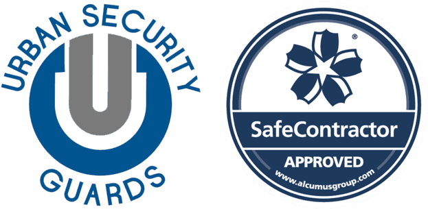 Urban Security Guards Safe Constructor Logo - Safe Contractor Approved (640x381), Png Download