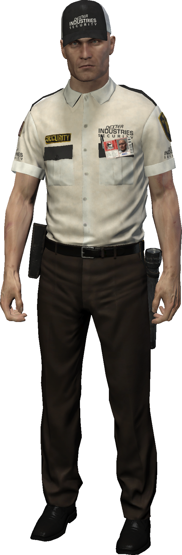 Rosewood Security Guard - Security Guard Png (610x1853), Png Download